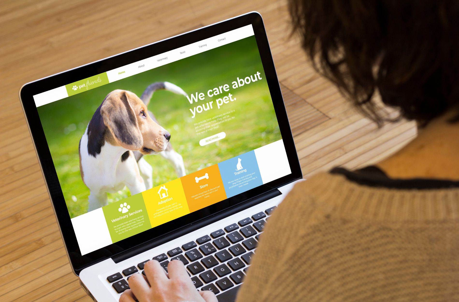 website image