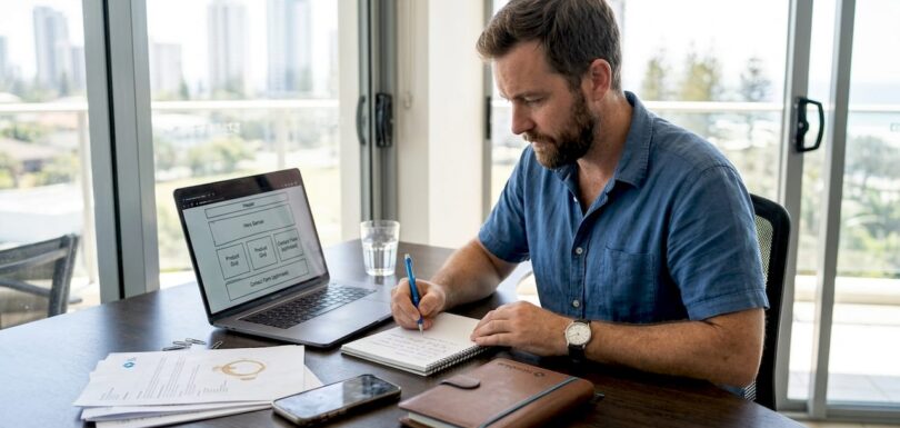 Business owner planning website checklist