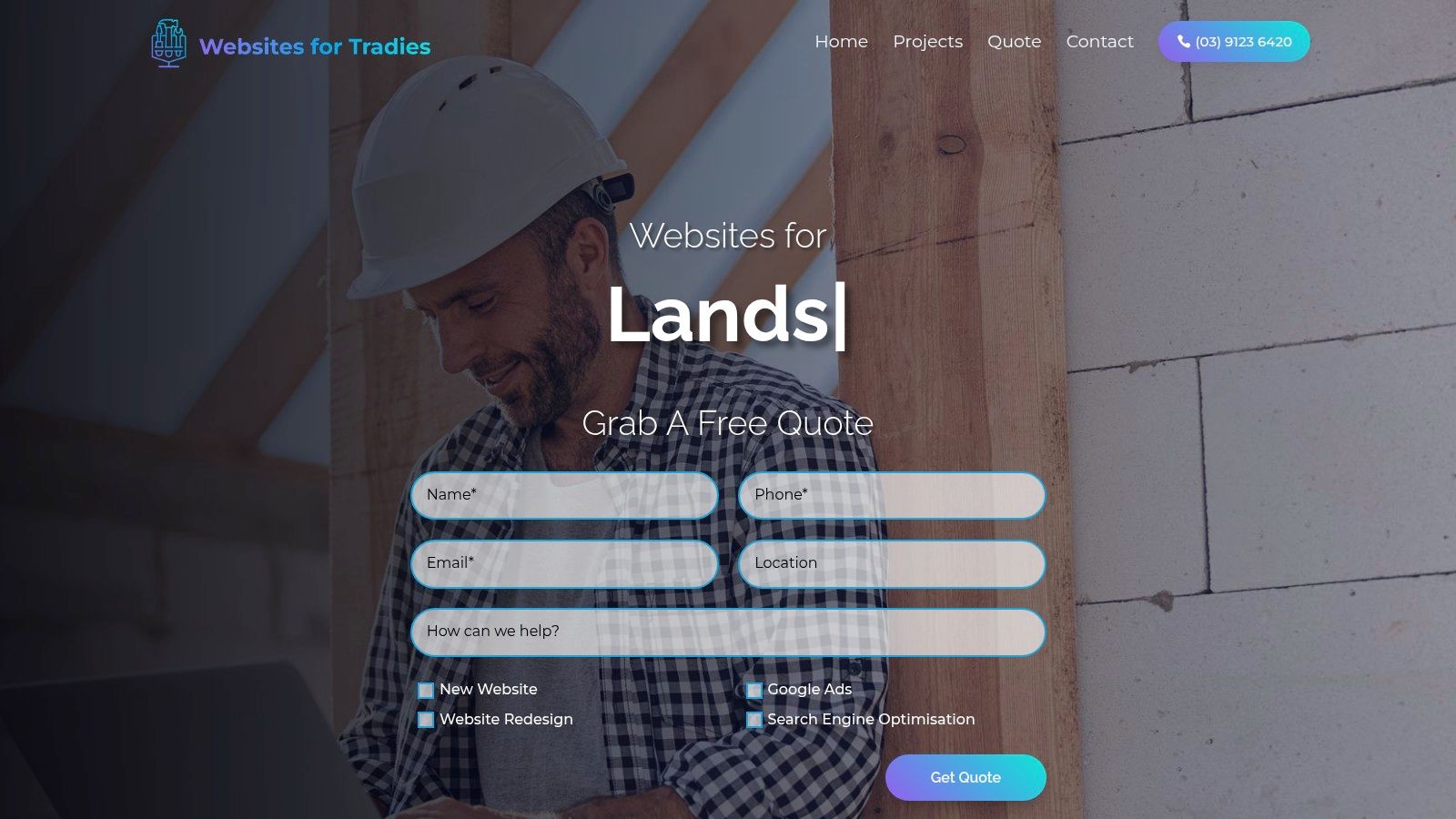 Websites for Tradies (AU)