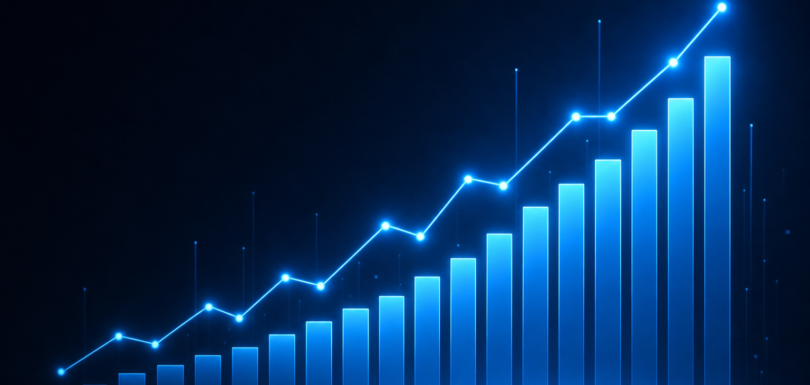 AI search statistics growth trends data visualisation 2026