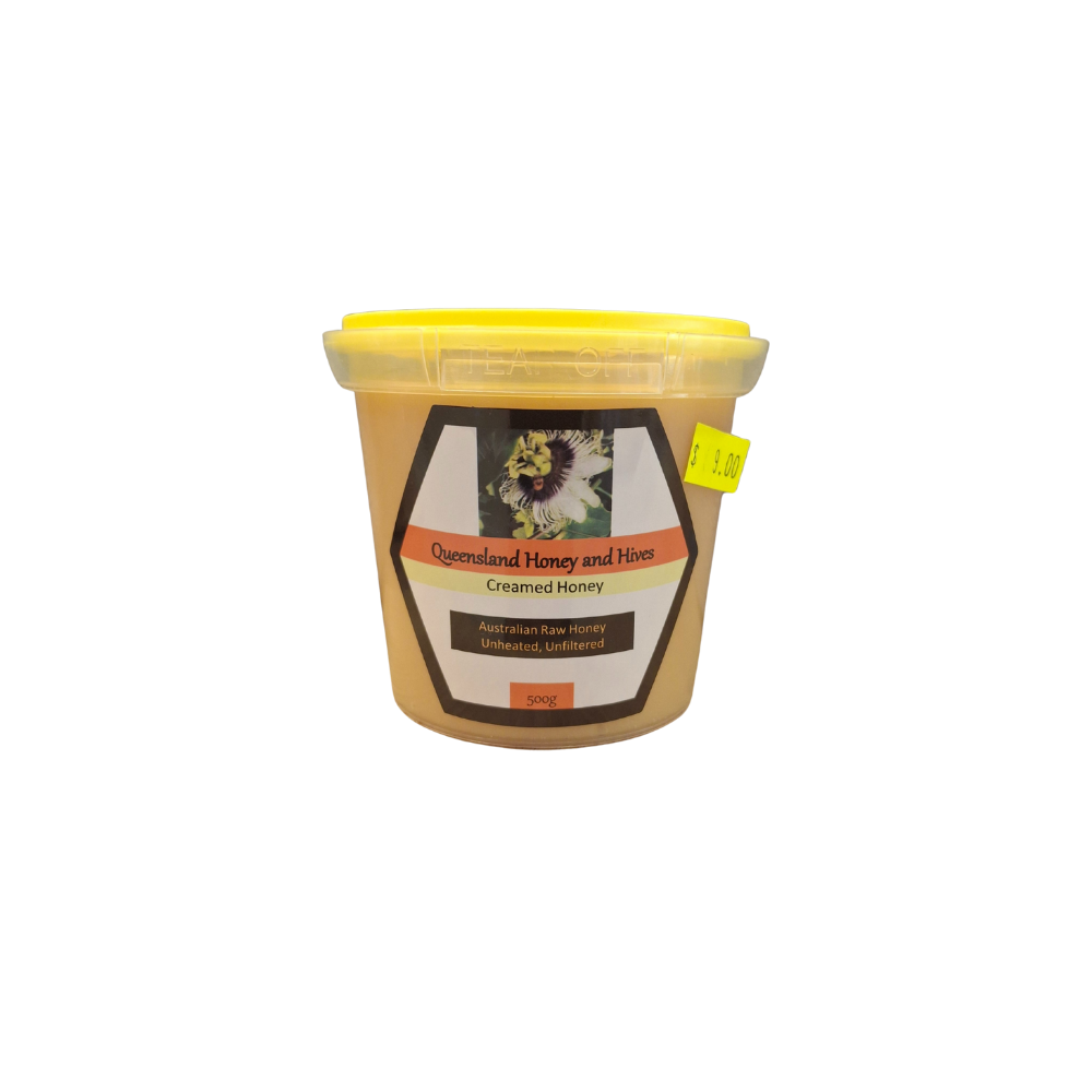 Creamed honey from QLD Honey and Hives