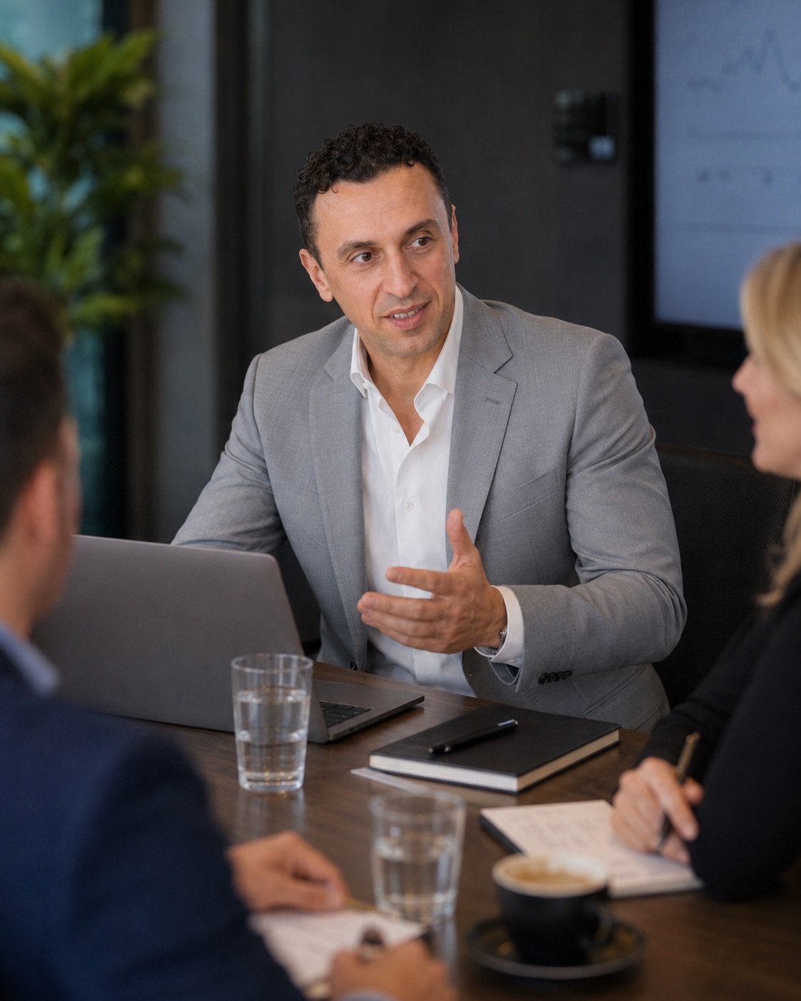 Richie Zengoski of Titan Blue Australia leading a digital marketing strategy session