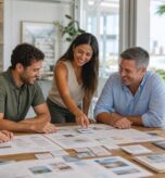 Gold Coast web design agency team collaborating with a local business owner
