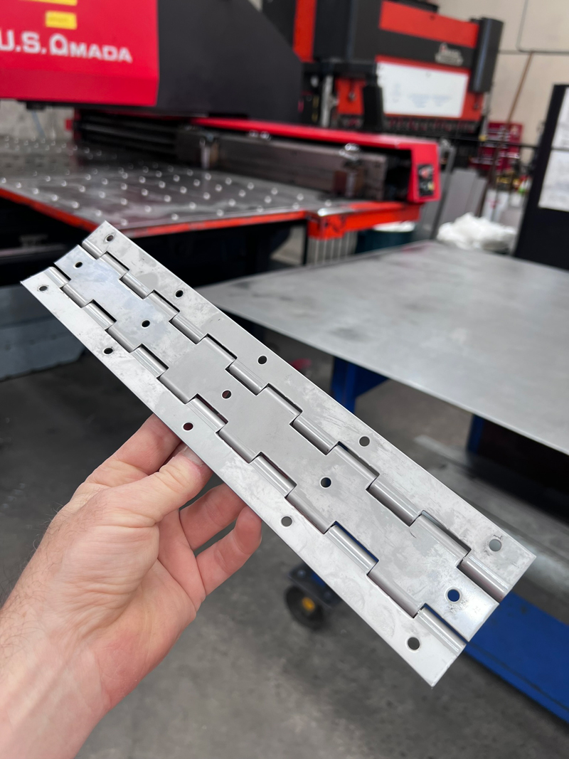 Australian made stainless steel continuous hinge
