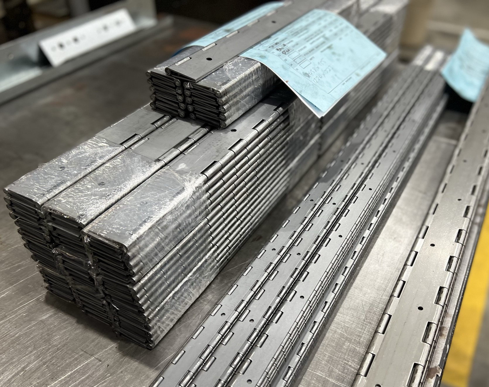 Custom piano hinges made to order in Australia