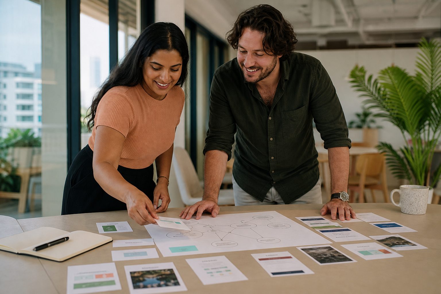 Australian business owner and web strategist planning structured data and website architecture